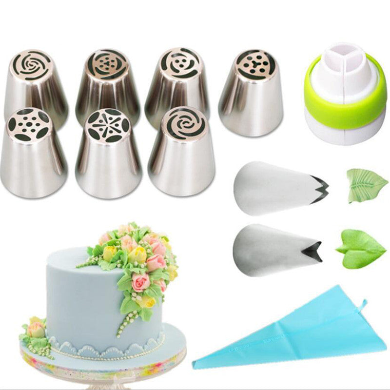 Douilles à glaçage tulipe russe, douilles à confiserie, douilles à crème, douilles à pâtisserie, outils de décoration de cupcakes et gâteaux